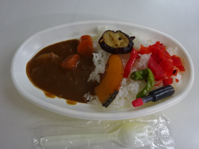 猛暑には、カレー。